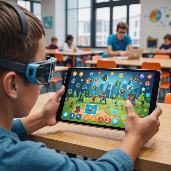 Quels sont les avantages de l'utilisation de la réalité augmentée pour les jeux éducatifs ?